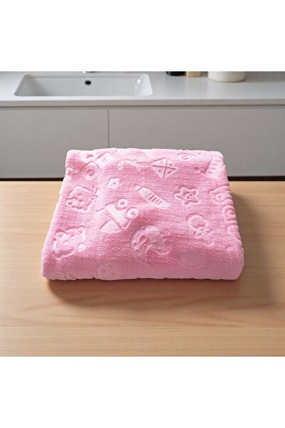 Berço Baby Embos Peluş Bebek Battaniyesi 85x90 pembe