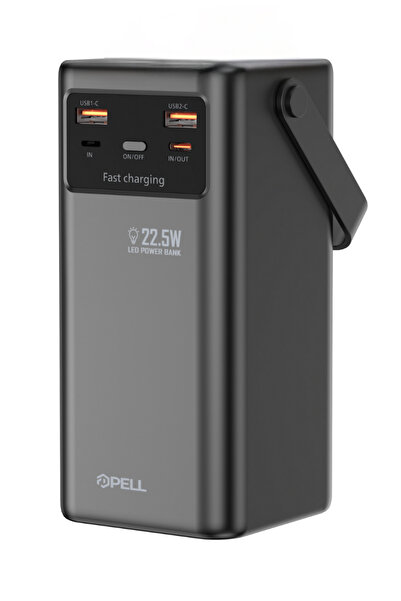Pell PL-F23 50.000 Mah. 22.5W Turbo Şarj Powerbank LED IŞIKLI