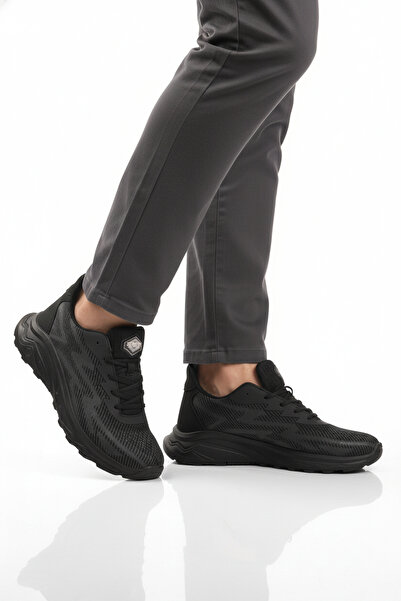 Scooter Black Lace-Up Non-Slip Sole Men's Outdoor Shoes M2015 m