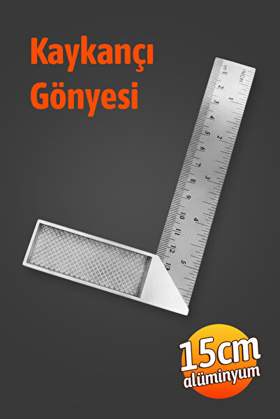 Badem10 Alüminyum 15 cm 6 inch Kaynakçı L Gönye Marangoz Fayansçı Kaynakçı L ...