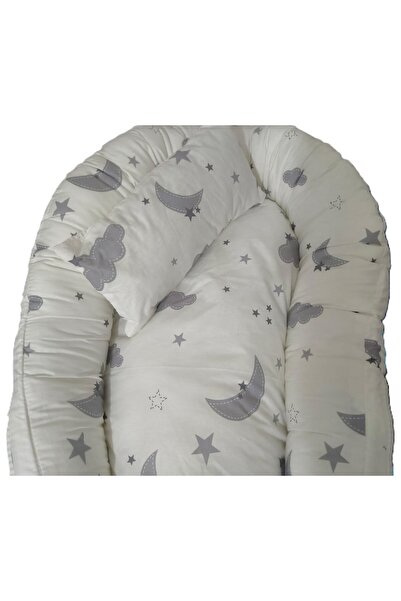 Çelebi Baby Bedside Bed for Mother & Father 0-3 Months 80 X60 cm with Pillow