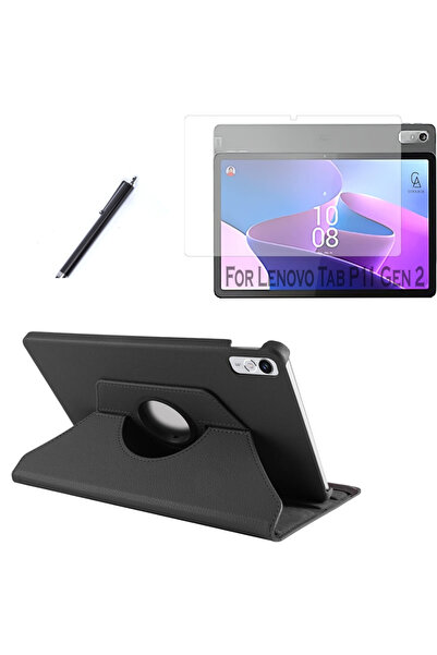 Coolacs Lenovo Tab P11 2.Nesil 11.5 inç TB-350FU Dönebilen Standlı Tablet Kıl...