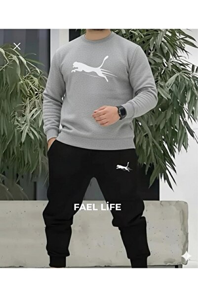 FAEL LİFE طقم بدلة رياضية شتوية واسعة من تايبل يونيسكس