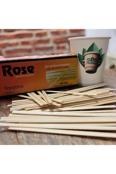 SBS Bambu Tahta Çay Kahve Karıştırıcı