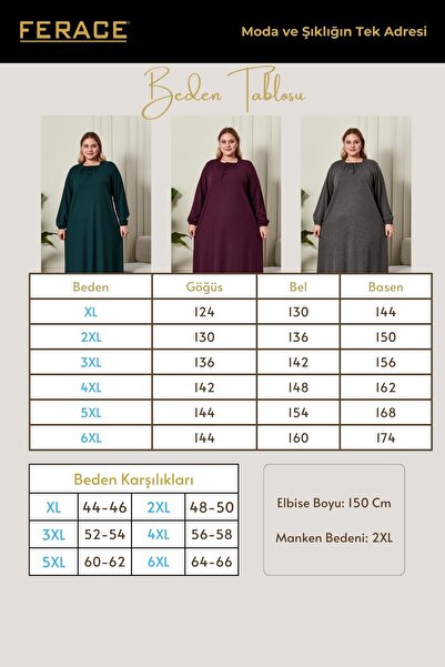 Ferace Women's Plus Size Square Neck Dress