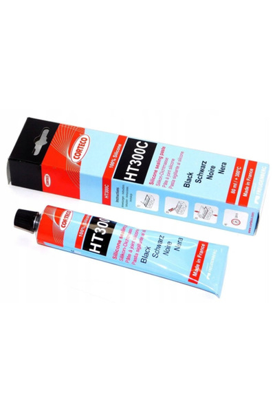 CORTECO HT300C Siyah Sıvı Conta 80ml +300°C Silikon