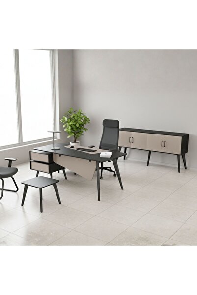 ATM MOBİLYA Anka Ofis Mobilyaları, Suny 180cm Ofis Masa Takımı, Çalışma Masaları