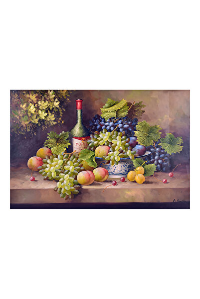 GENERAL لوحة فنية زيتية مرسومة يدويًا على قماش 90 × 60 سم