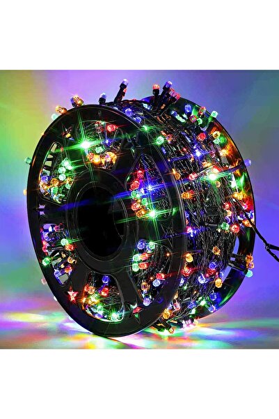 SFAIRY LED installation 100m, 480 large diamond-type LEDs, IP44, 8 lighting modes, multicolor