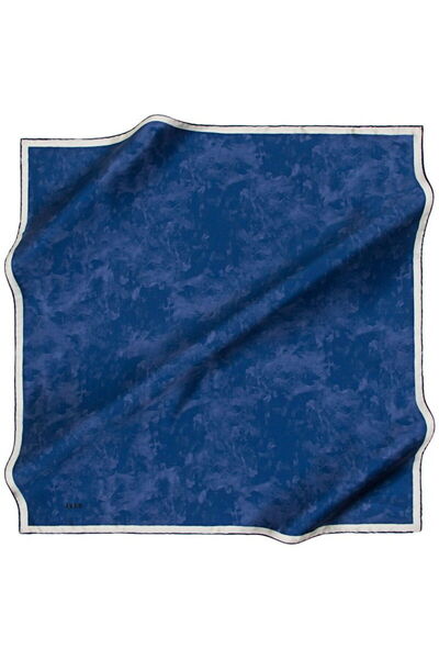 Aker Bulut Desen Saf İpek Sura Eşarp