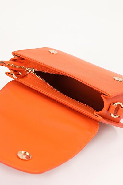 Levidor Geantă de umăr portocalie pentru femei 930221