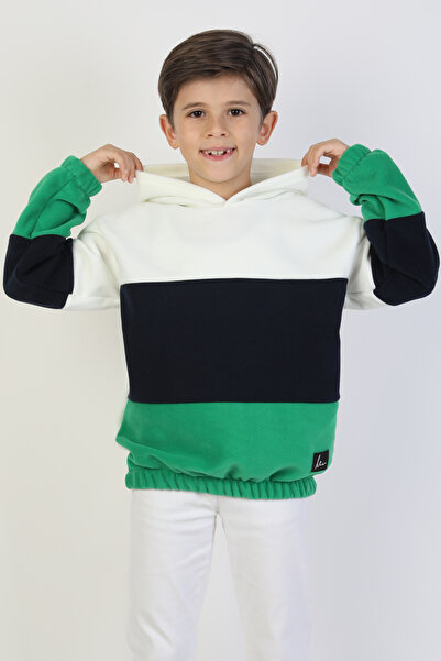 kinderos Hooded Elastic Children's Fleece Sweatshirt