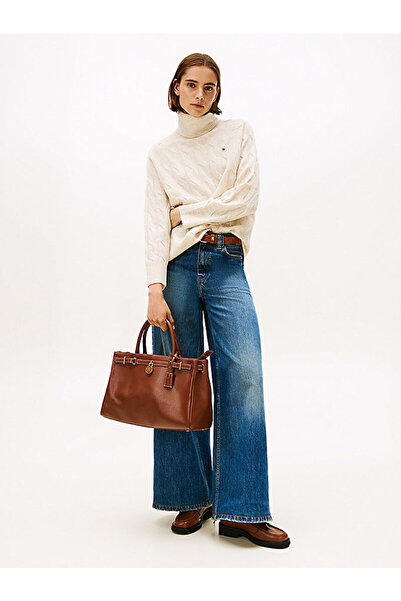 Tommy Hilfiger Cable Knit Soft Wool Relaxed Jumper