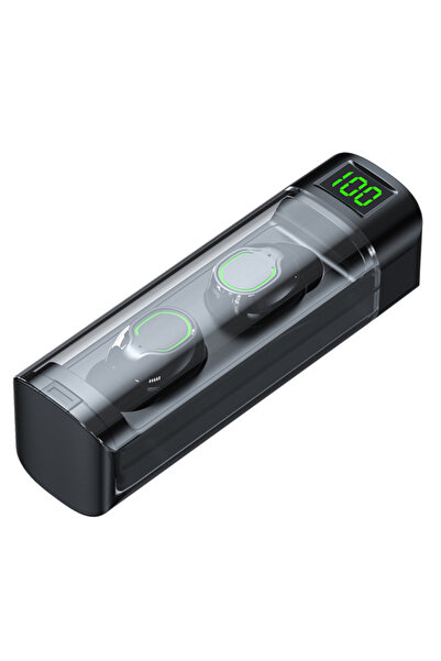 OEM Bluetooth Earphones EM-BQ60 Smart 5.3 Low Latency Touch Control Siri Universal IOS Android Black