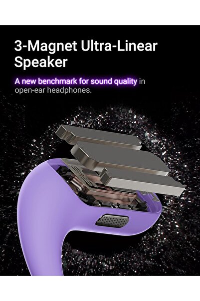 Acefast AceFit Pro Open-Ear Headphones, Bluetooth 5.4, 30H Playtime, IP54