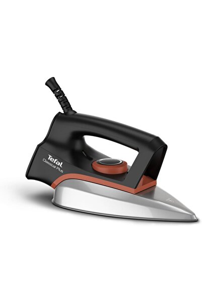 TEFAL Dry Iron Classic Plus, 1200W, Fast Heating, Easy-Glide Soleplate, Lightweight, Temp Control, B