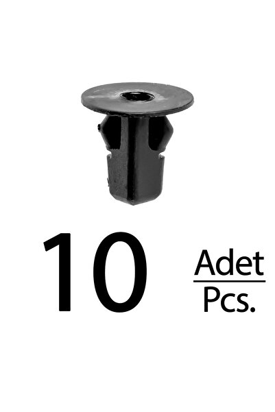 ALPHA AUTO PART Mudguard Skirt Clips for Toyota and Lexus - 10 Pieces