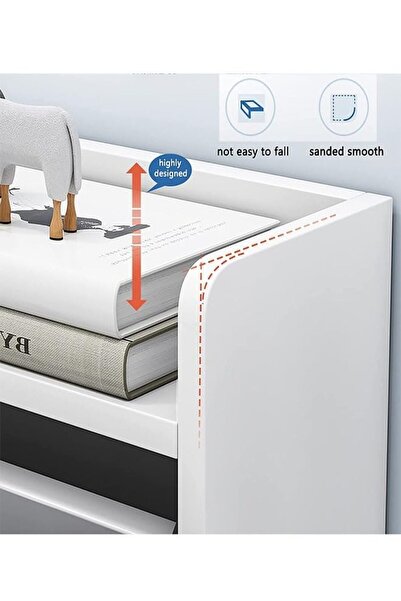 KEKE Three Tier Shoe Rack Organizer Storage Foldable Closet with Doors for Living Room