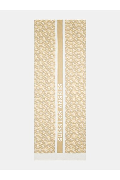 Guess Sevyn 4g Logo Women's Wool Blend Scarf