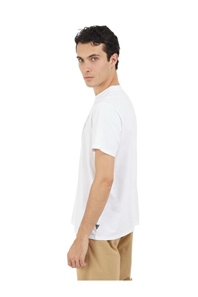 Guess Ανδρικό μπλουζάκι Ss Bsc Timeless με κανονική εφαρμογή