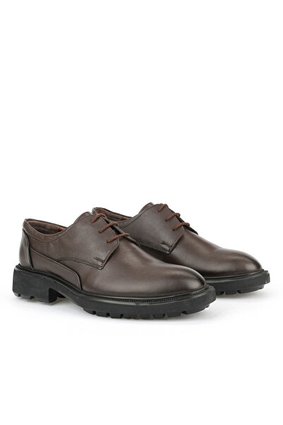 Ziya , Men's Genuine Leather Shoes 1531007Z4204 Brown