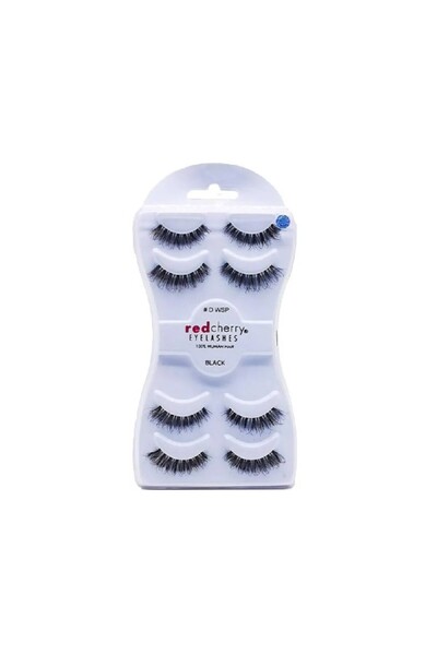 Red Cherry مجموعة رموش صناعية 4*1 ريد شيري - DWSP