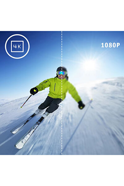 OEM Action Camera 1080p Ultra HD Waterproof 30m with WiFi Remote Control and Mounting Kit