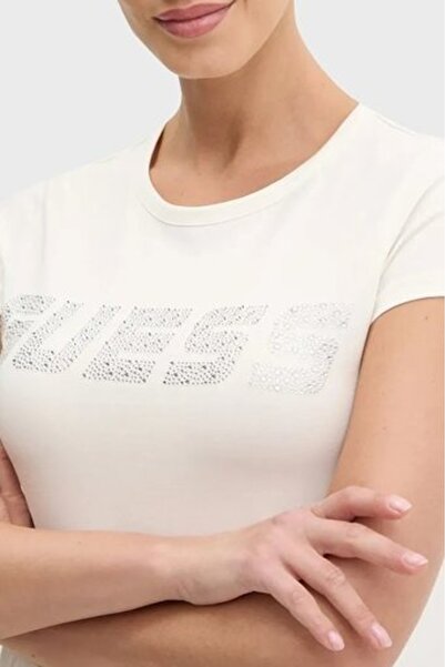 Guess New Kiara Women's Active Slim Fit T-Shirt