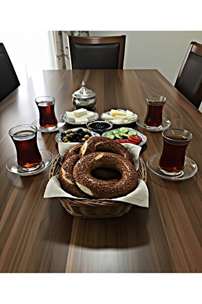 DECOSTYLE Paşabahçe Heybeli Tea Set 12 Pieces