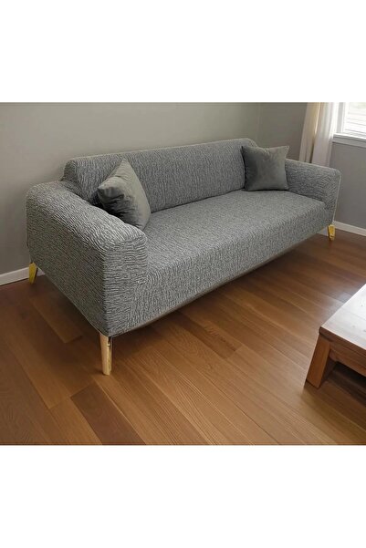 BASHTUGH TİCARET Good Quality 3-Seater Sofa Cover Single Piece Sofa Bed Cover...