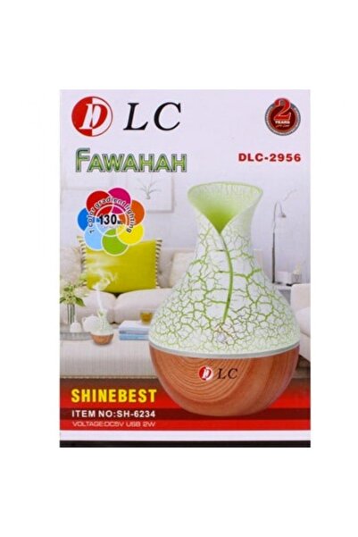 DLC Mini Electric Diffuser - Capacity 130 ml - Brown And Beige Color DLC-2956