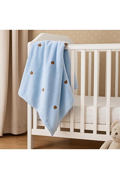 BYS BABY FASHION بطانية أطفال ويلسوفت فاخرة مقاس 90*110 مع حزمة تعليق / بطاني...