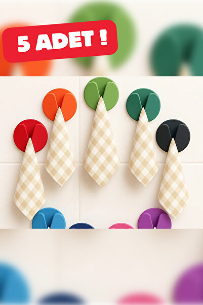 Genç 3D Yenilikçi Kompakt Havlu Askısı | Modern Banyo ve Mutfak Askılığı