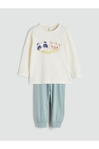 LC Waikiki Lcw Eco Crew Neck Boys' Pajama Set