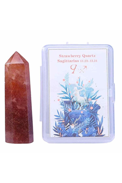 craftmystic Băț de cristal de 6 cm pentru cele 12 semne zodiacale - Pietre se...