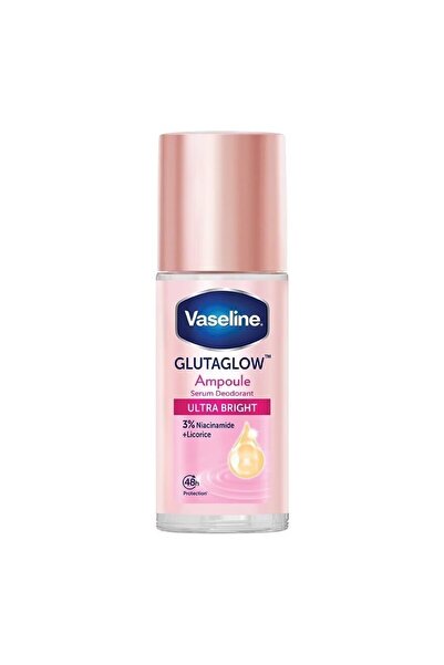 Vaseline Roll-On Serum GlutaGlow Ampoule Deodorant Ultra Bright 2x45ml ( pack 2 )
