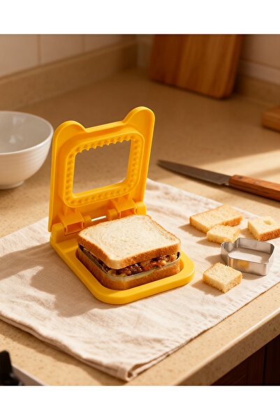 Generic Uncrustable Sandwich Maker Cutters for Kids Lunch,Mini Cookie Cutter and Sealer