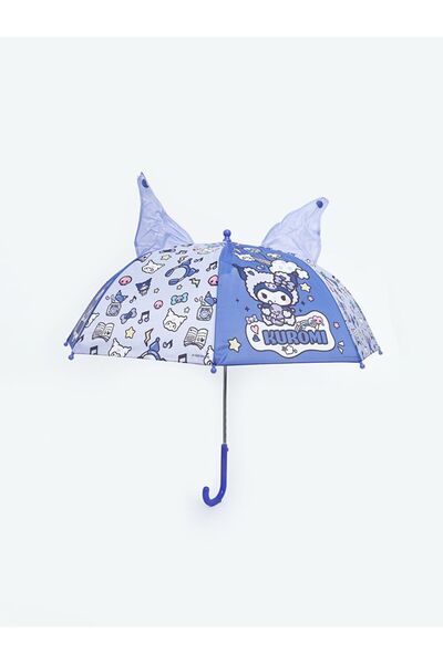LC Waikiki LCW ACCESSORIES Kuromi Baskılı Kız Çocuk Şemsiye