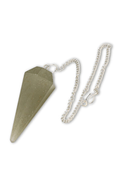 craftmystic Πράσινο μενταγιόν ακτιναισθησίας με αβεντουρίνη, πράσινο, 45 mm