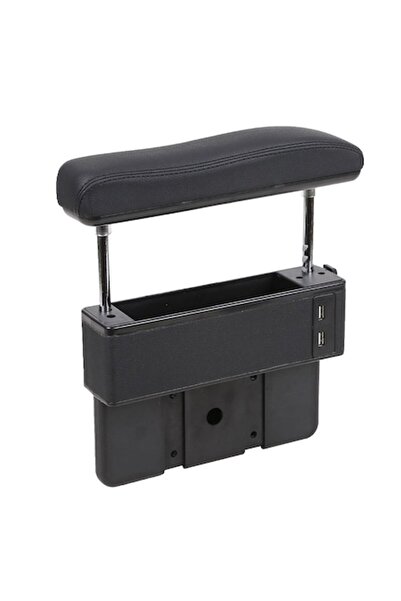 AVR Cotieră auto universală plug&play cu USB-uri, husă din piele ecologică, n...