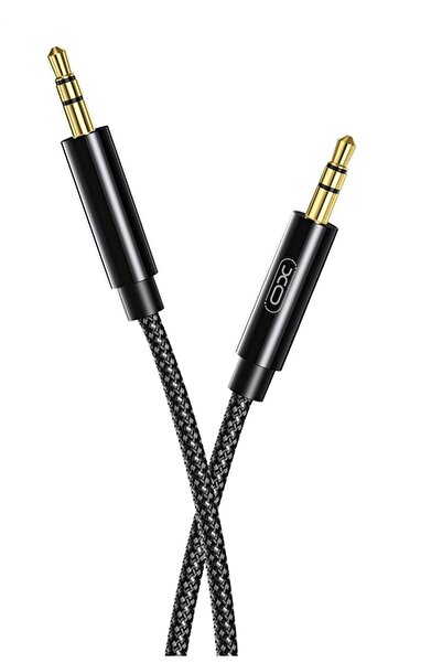 Dost كابل نقل الصوت R211C بمقبس 3.5 ملم من نوع Aux إلى Aux، مصنوع من الخيوط ا...