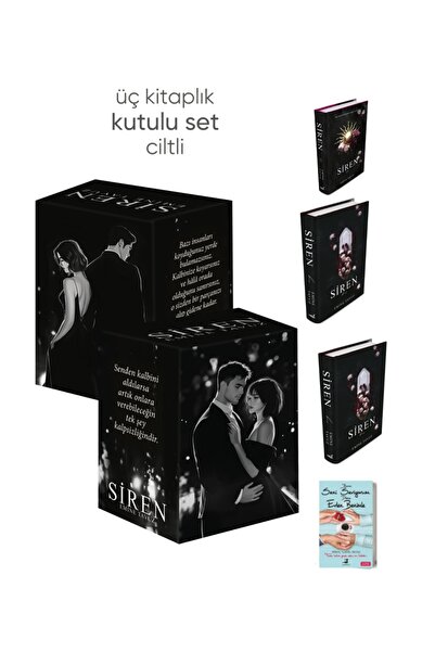 İndigo Kitap Siren 1, Siren 2, Siren 3 Emine Tavuz 3 Kitap Ciltli Kutulu Set