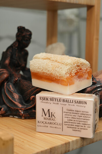 Maral Koçkaroğlu Doğal Kabak Lifli Eşek Sütlü Ve Ballı Sabun