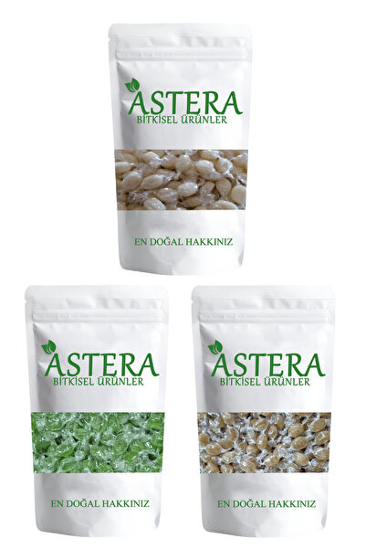 ASTERA 250 Gr Kekik Şekeri + 250 Gr Nane Şekeri + 250 Gr Zencefil Şekeri