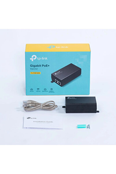 TP-LINK محول جيجابت Tl-Poe160S Poe+ Injector