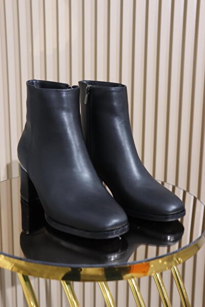 DERİ KABUSU Heel-Style Flat Women's Boots 203