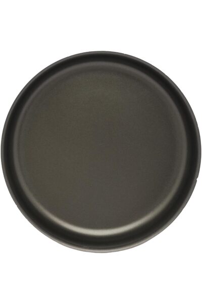 Bester Non-Stick Striped Round Oven Baking Tray with Flat Base, Red/Black, 5 x 24 cm