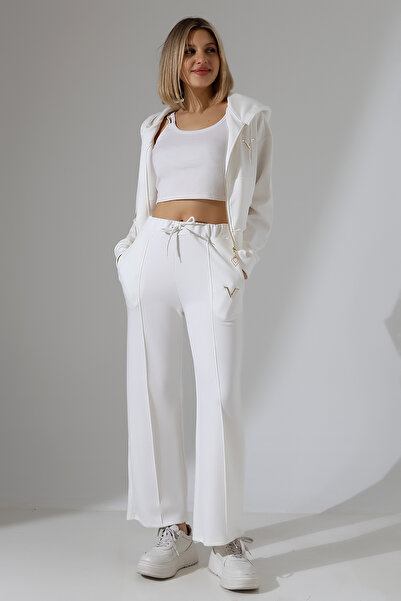 Planet Prestige Modal Fabric Hooded Striped Detail Sports Suit