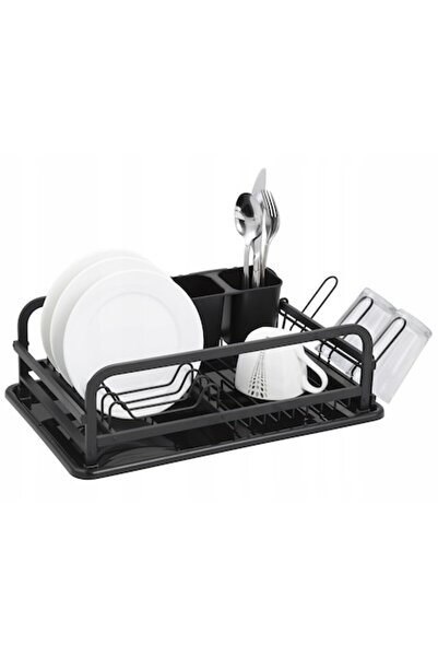 Kamille Scurgător de vase, Kamille, aluminiu, cu tavă și suport pentru tacâmu...