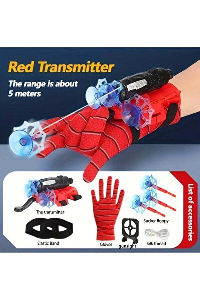 Promass Spider Launcher Toy Set Children's Spider Launcher Bracelet Set
